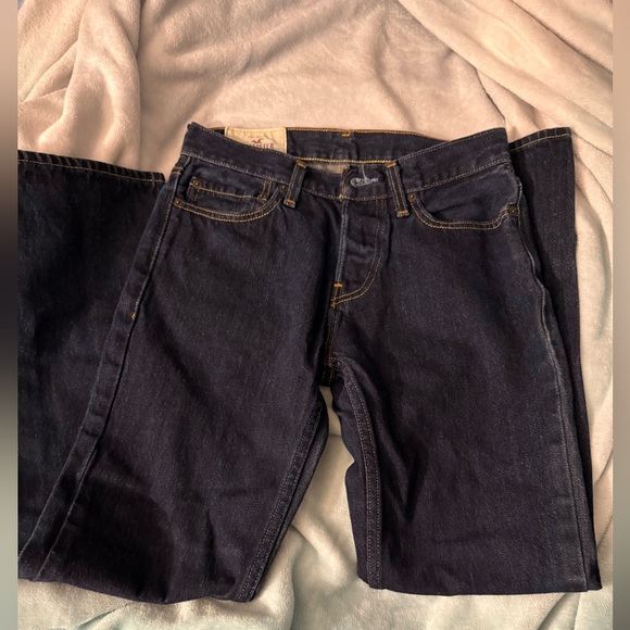 Y2K Dark Wash Hollister Co. Straight Leg Jeans 28 X 30 - Picture 1 of 8